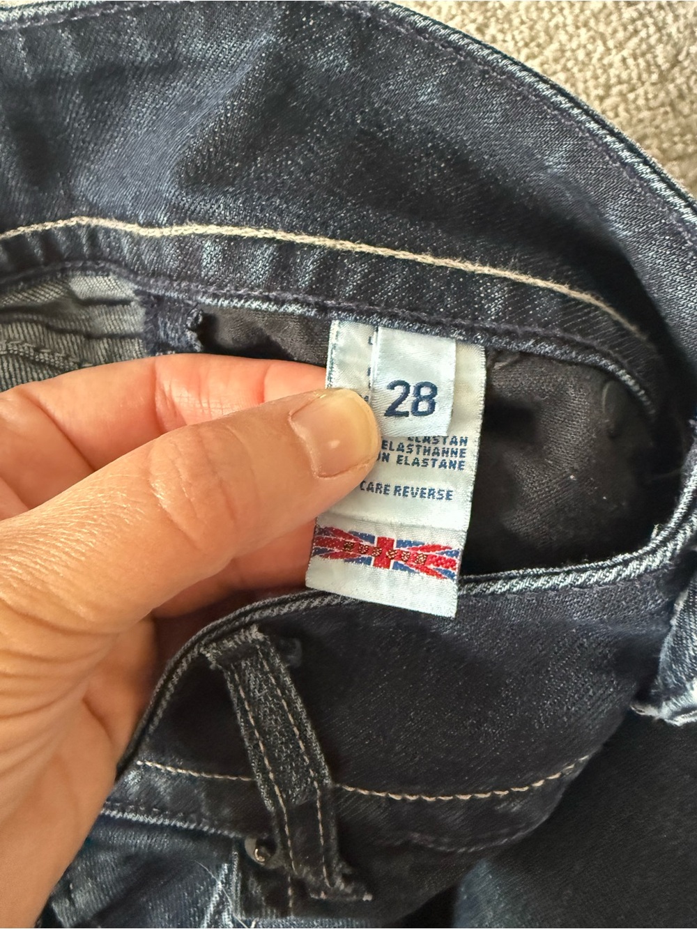 Hudson Jeans Bootcut Flap Pocket Denim – Size 28 - Picture 5 of 16